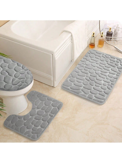 مجموعة سجاد حمامية من الإسفنج