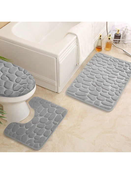 مجموعة سجاد حمامية من الإسفنج