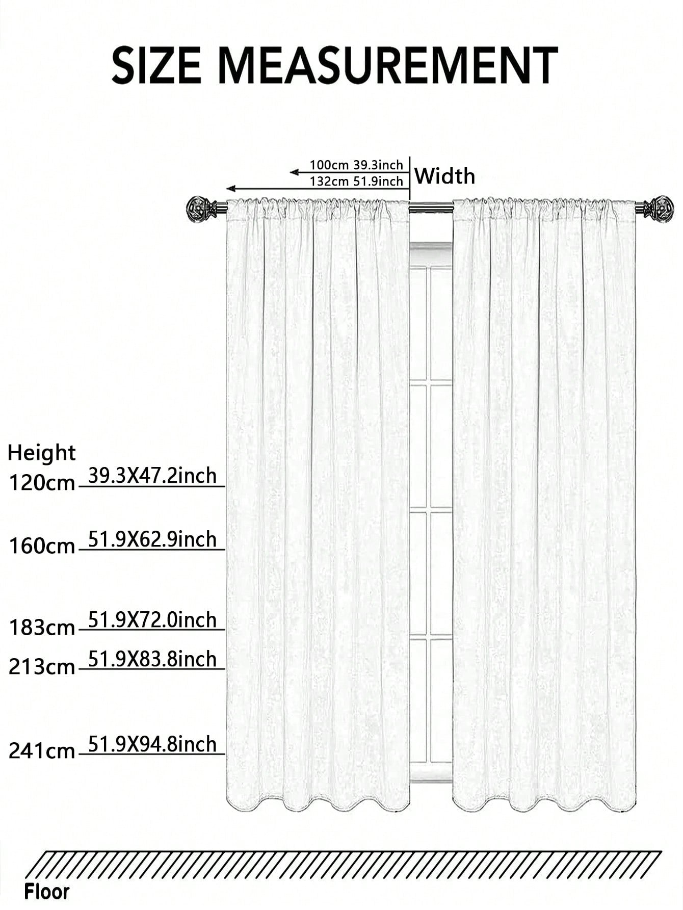 ستائر شفافة