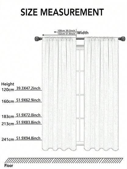 ستائر شفافة