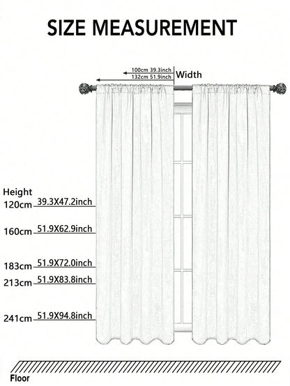 ستائر شفافة