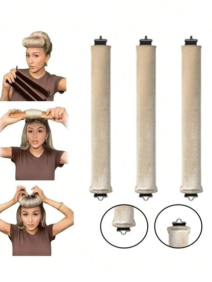 طقم بكرات الشعر 3 قطع