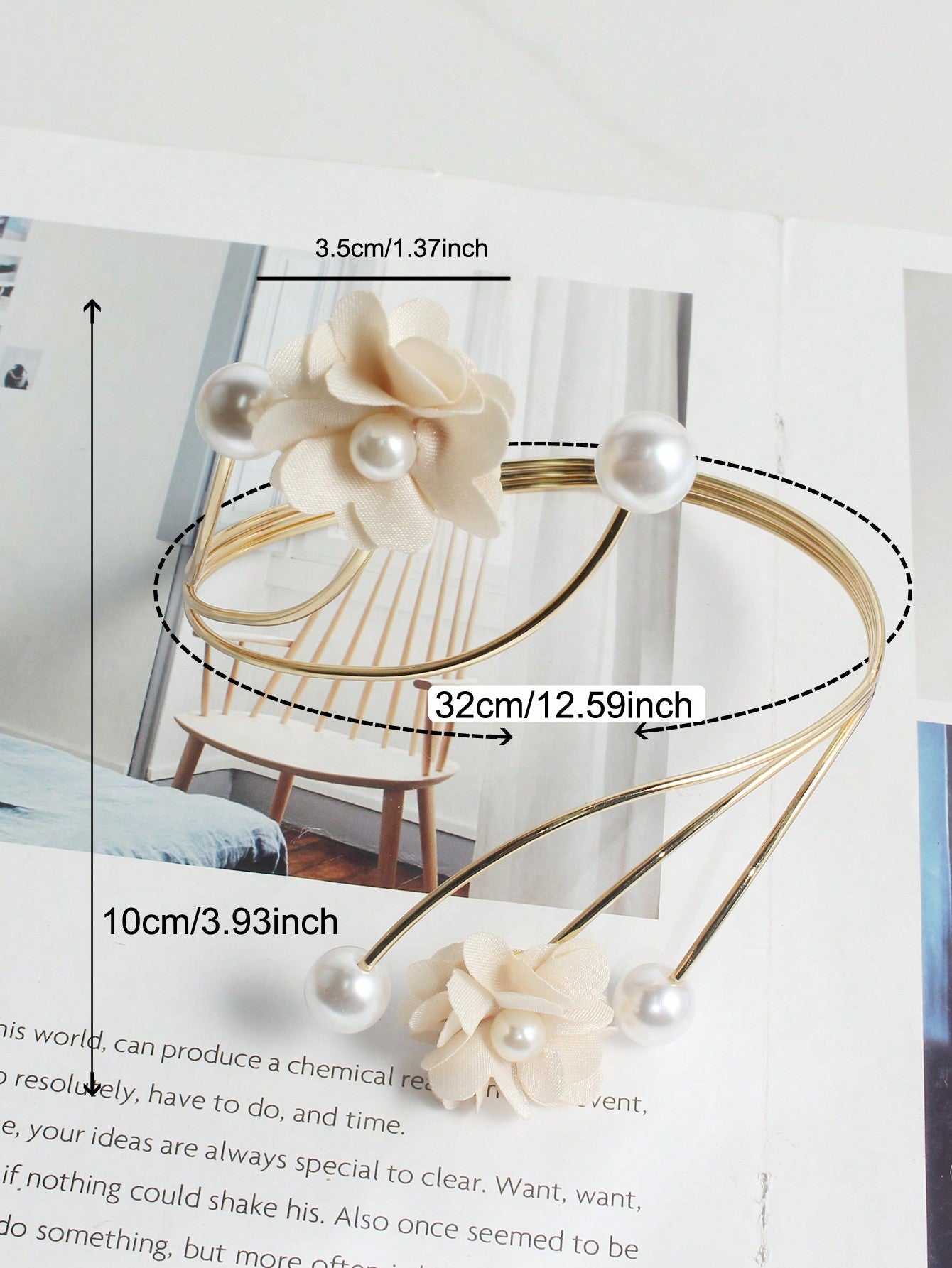 حامل ستارة على شكل زهرة 3d ومشبك ستارة من الزنك واللؤلؤ وديكور ستارة وزخرفة داخلية للمنزل الحديث بسيطة ومريحة