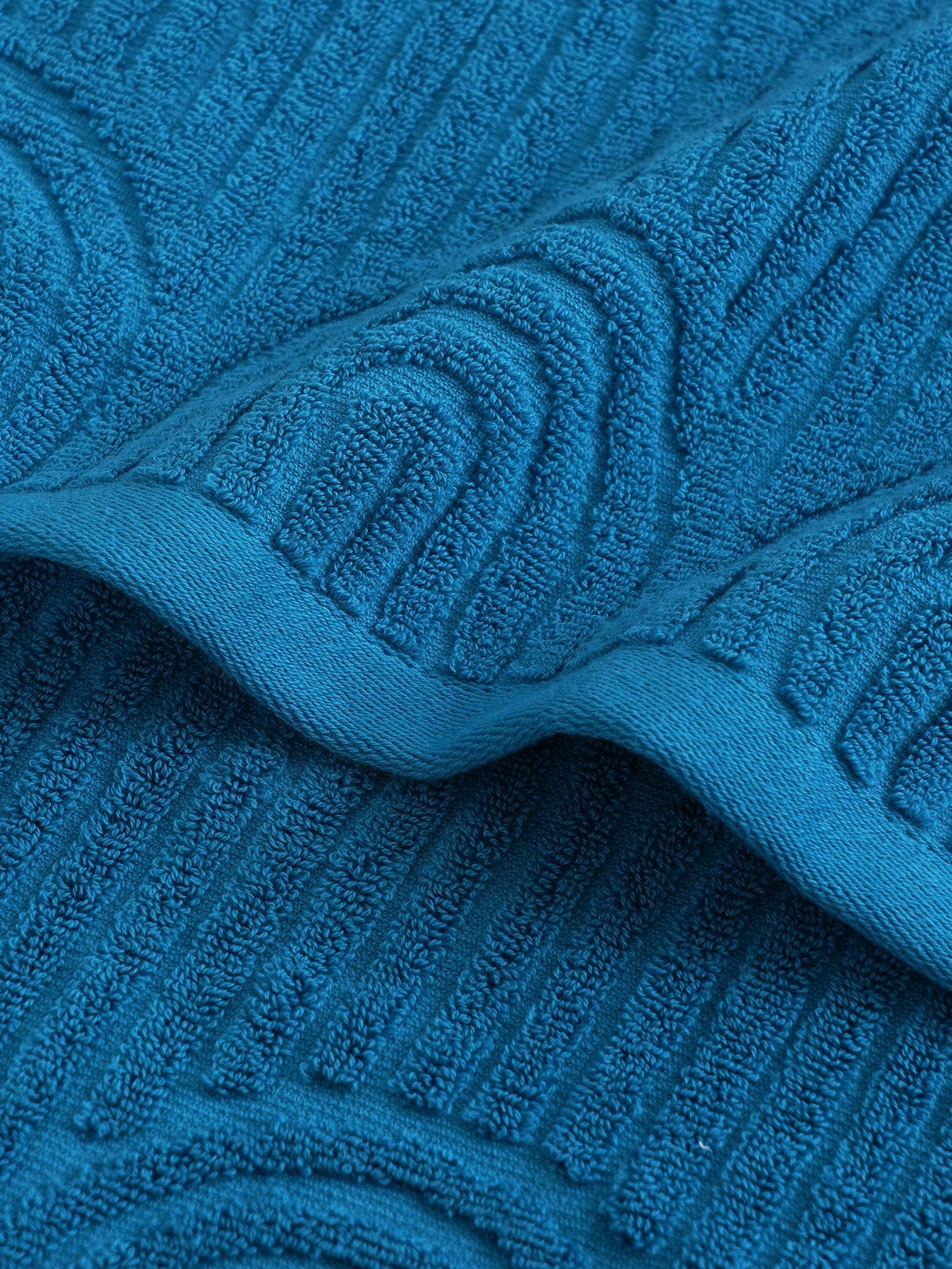 قطعة واحدة مناشف وجه أو استحمام من القطن الجاكار 100٪ (خفيفة الوزن)