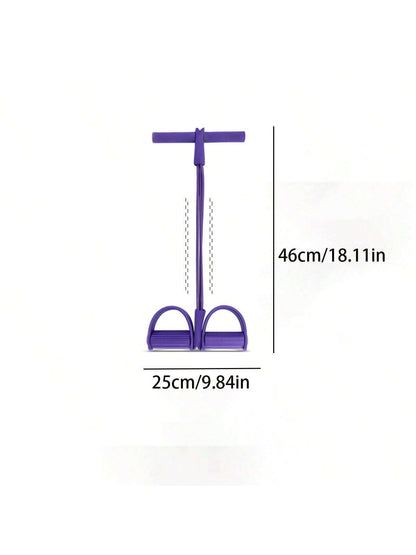 قطعة واحدة من أداة مساعدة المضغ متعددة الوظائف، أداة سحب دواسة اليوجا للياقة البدنية، أداة سحب بأربعة أنابيب للنساء والرجال، استخدام اليوغا