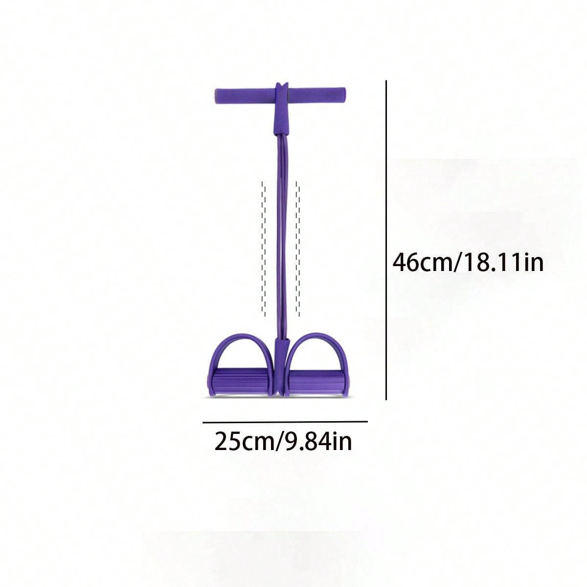 قطعة واحدة من أداة مساعدة المضغ متعددة الوظائف، أداة سحب دواسة اليوجا للياقة البدنية، أداة سحب بأربعة أنابيب للنساء والرجال، استخدام اليوغا