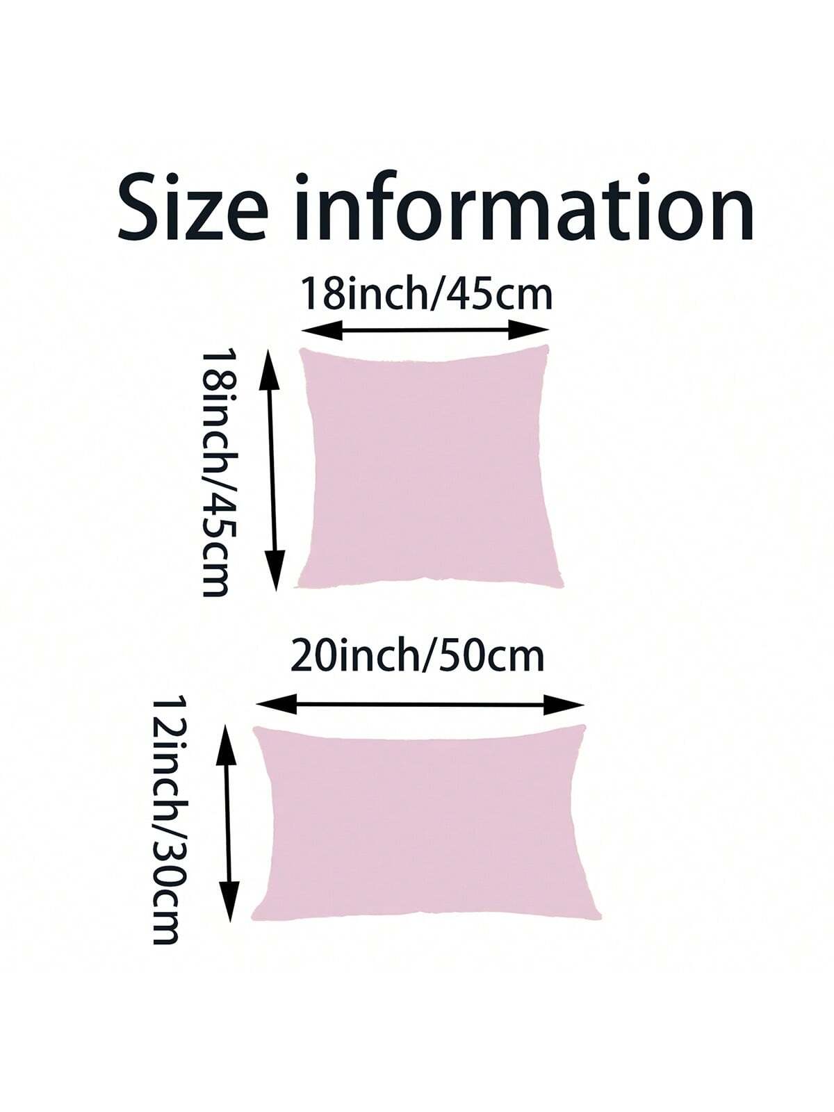 غطاء وسادة بنمط الزهور