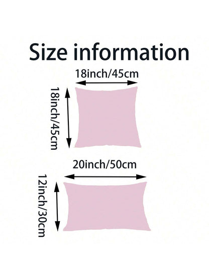 غطاء وسادة بنمط الزهور