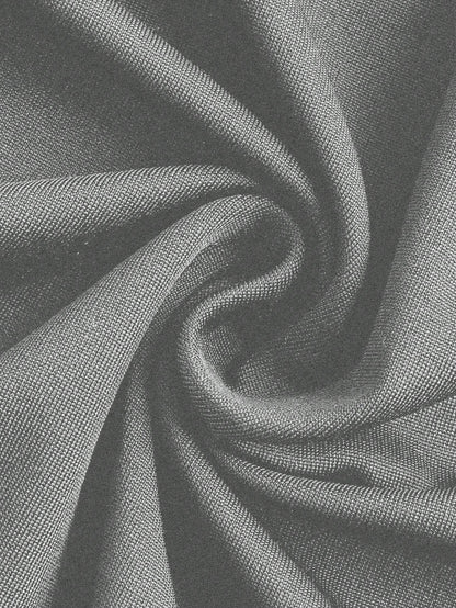 تنورة سميكة بموحد اللون بنمط ذيل السمكة للنساء