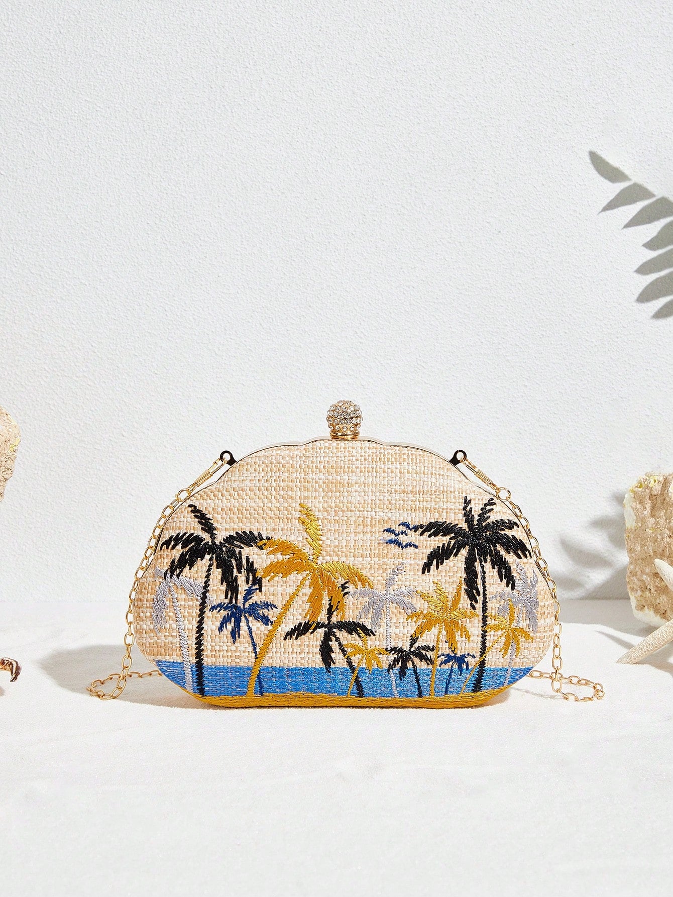 حقيبة يد بخيوط جوز الهند لمهرجان الموسيقى والاجازات