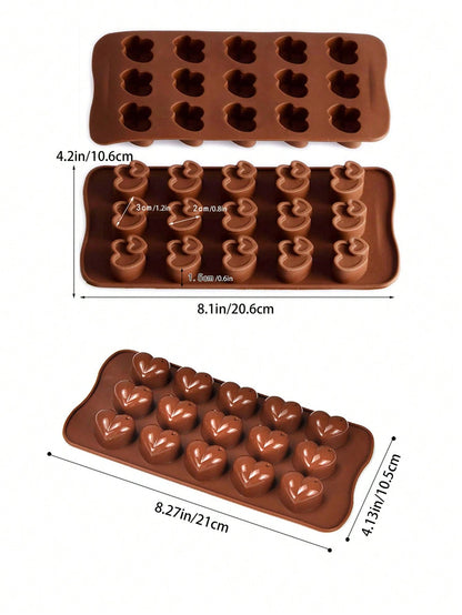 قطعة قوالب حلوى السيليكون