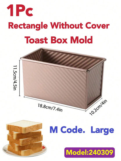 قصدير الخبز مستطيل قطعة واحدة