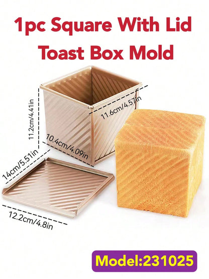 قصدير الخبز مستطيل قطعة واحدة