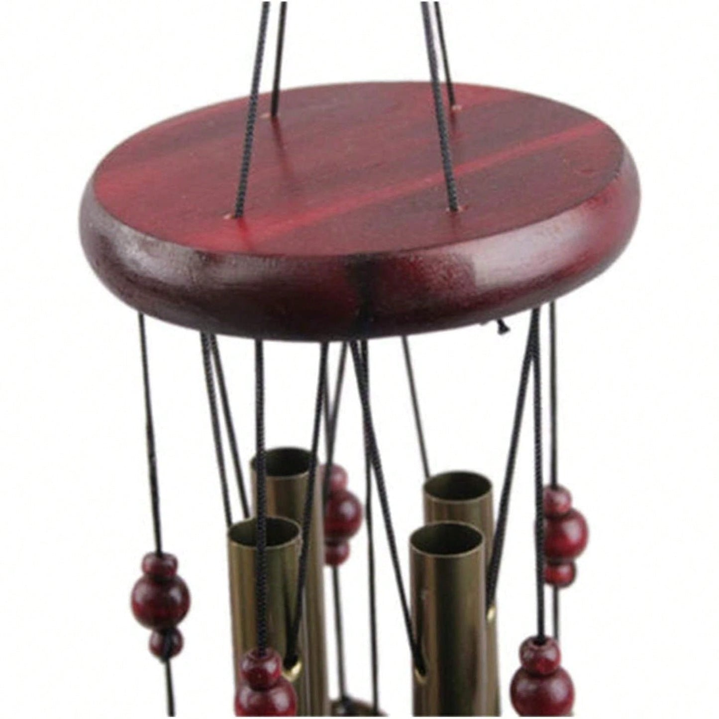 جرس الرياح الديكوري 1قطعة، جرس كبير من معدن الأنابيب للأماكن الخارجية يزين الفناء والحديقة