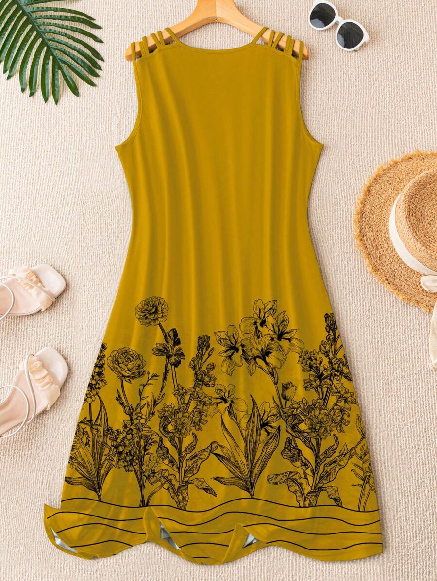 فستان بالحجم الزائد