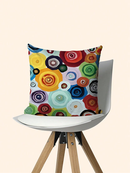 غطاء وسادة فنية مجردة ناعمة جدًا