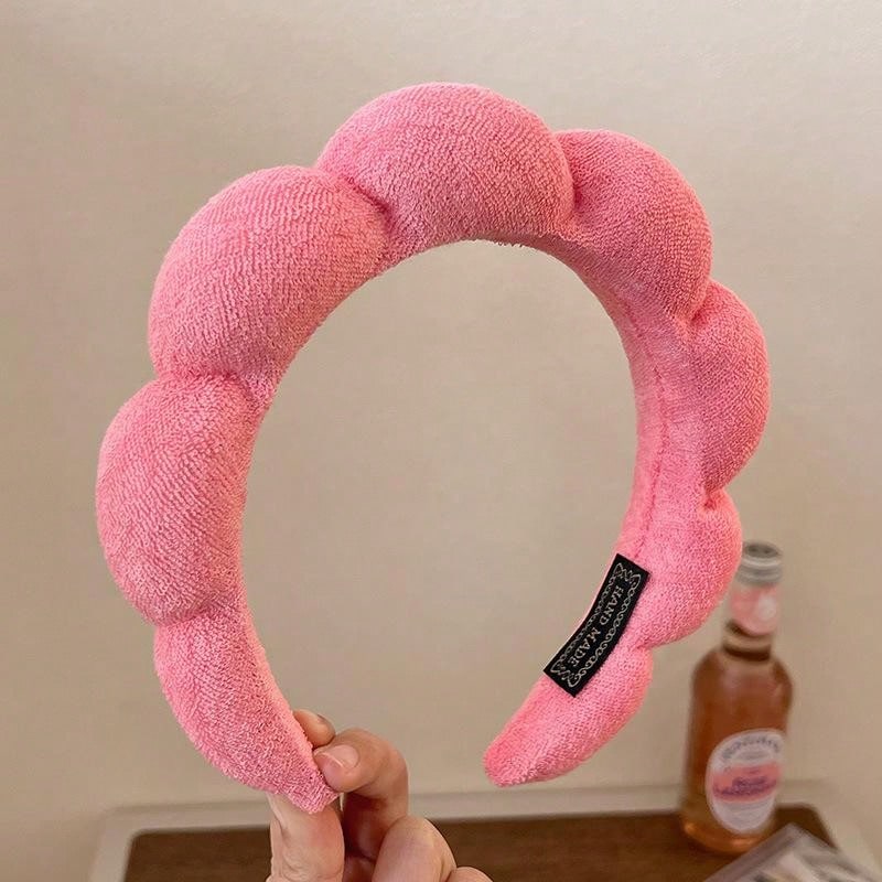 حزمة واحدة من الحزام الرأسي للسبا لغسل الوجه أو الوجه الحمام