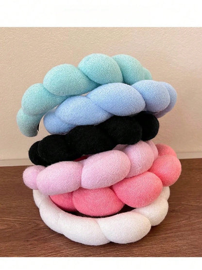 حزمة واحدة من الحزام الرأسي للسبا لغسل الوجه أو الوجه الحمام