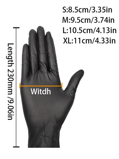 قفازات نتريل للتخلص