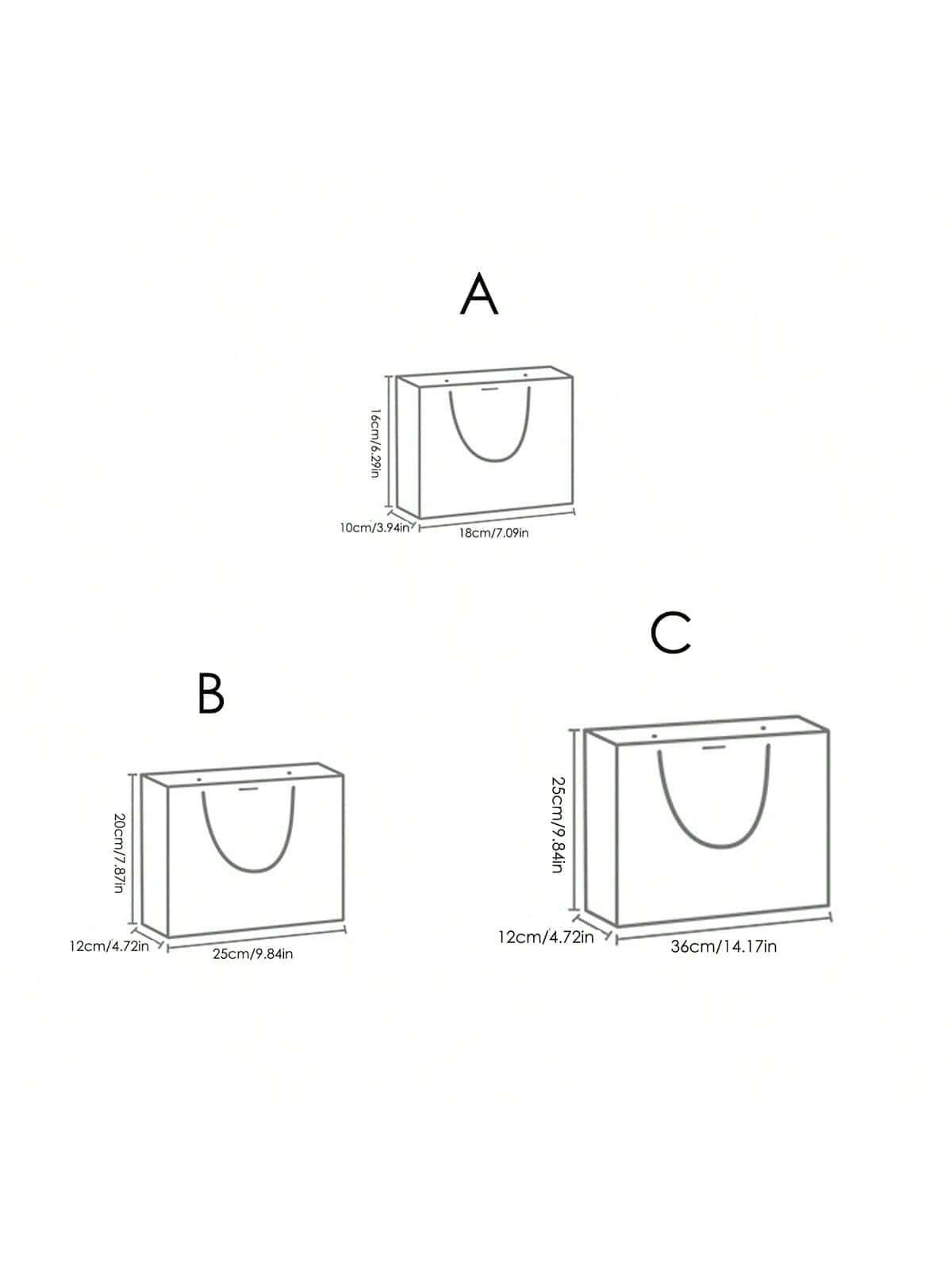 حقيبة هدايا ورقية مزخرفة بزهر الأسلوب