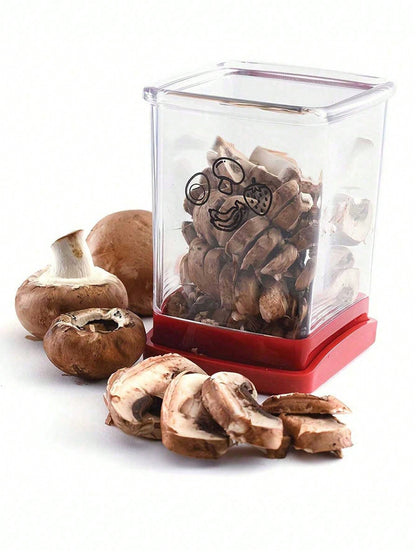 جهاز تقطيع الفاكهة والخضروات بسرعة، جهاز تقطيع الكوب المصنوع من الفولاذ المقاوم للصدأ،