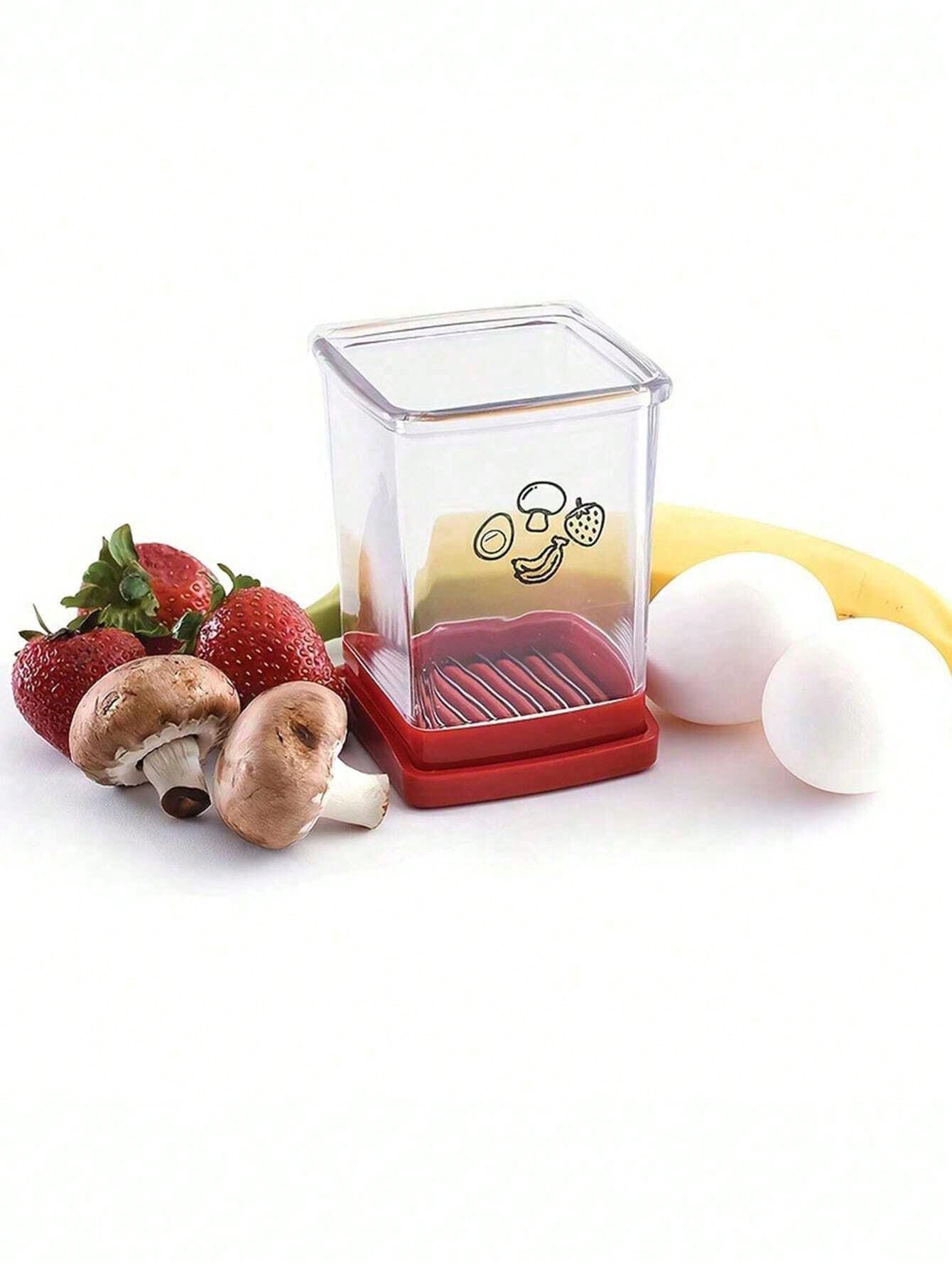 جهاز تقطيع الفاكهة والخضروات بسرعة، جهاز تقطيع الكوب المصنوع من الفولاذ المقاوم للصدأ،