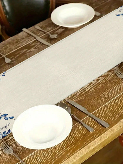 جريدة زهرية زرقاء للطاولة من النمط الحديث