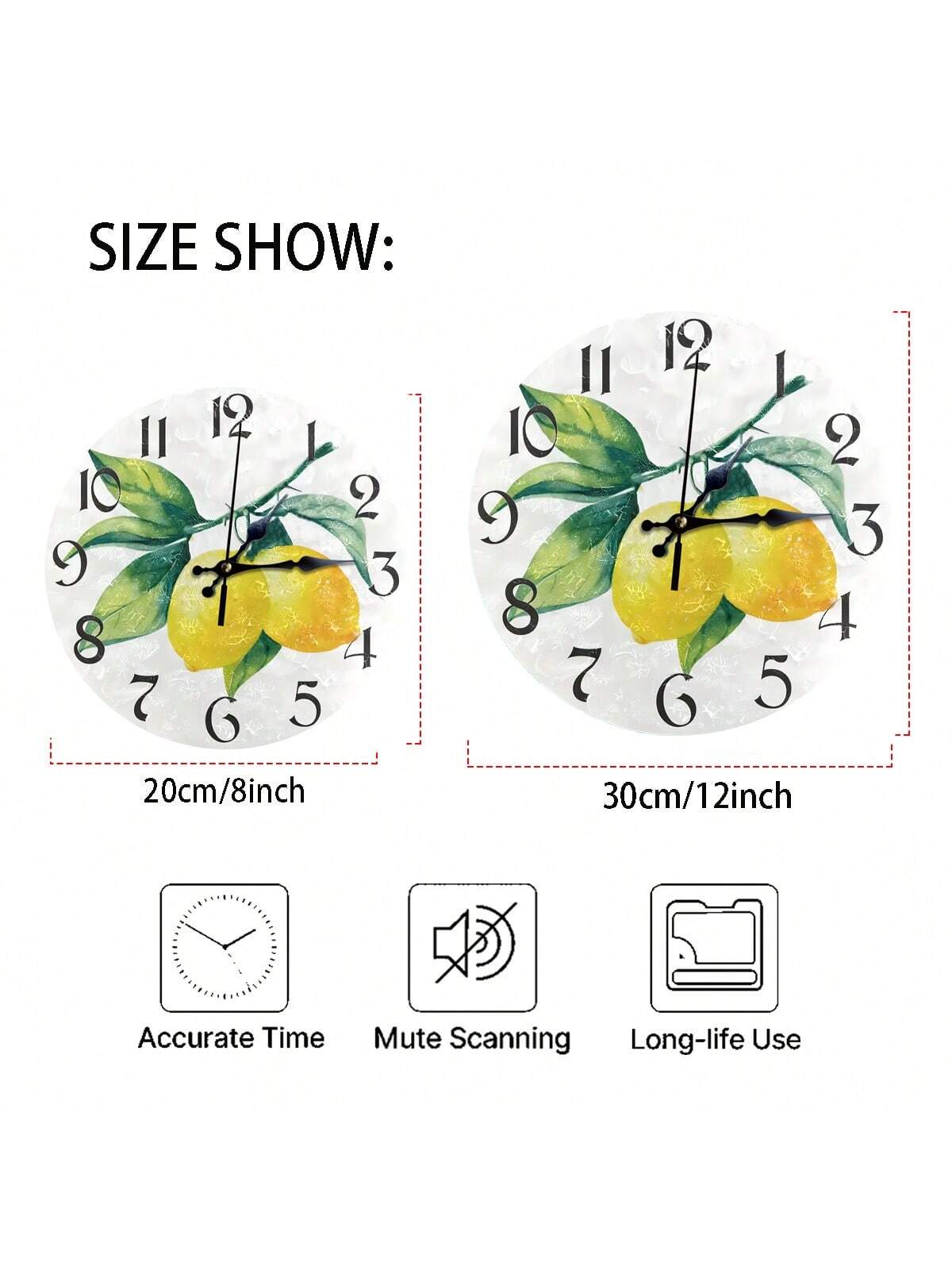 ساعة حائط دائرية جميلة وأنيقة من الرخام 5D، مقاومة للماء والخدش، بعقارب الساعة الكوارتز الصامتة، مثالية للمنزل والمكتب والمدرسة وديكور المنزل