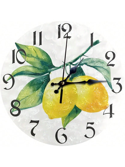 ساعة حائط دائرية جميلة وأنيقة من الرخام 5D، مقاومة للماء والخدش، بعقارب الساعة الكوارتز الصامتة، مثالية للمنزل والمكتب والمدرسة وديكور المنزل