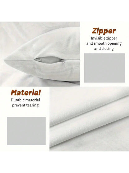 غطاء وسادة مطبوع بزهر فني عتيق للأريكة والسرير