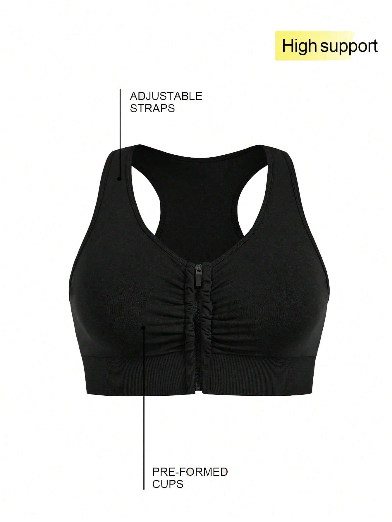 حمالات صدر رياضية للنساء بمقاسات كبيرة