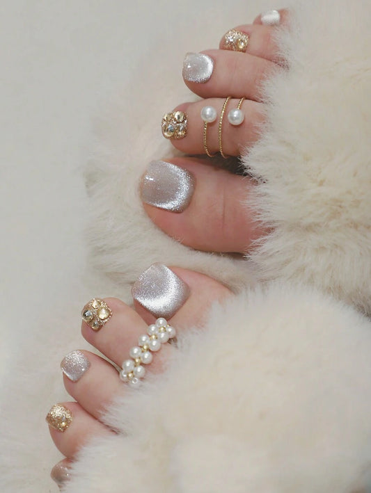 مجموعة 24 لوحات أظافر