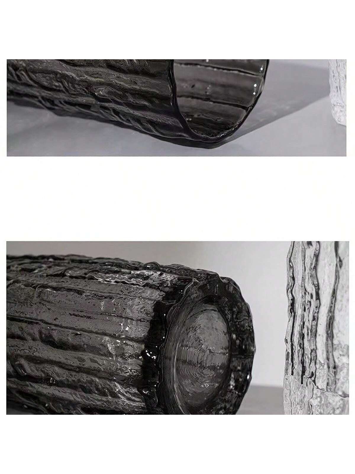 زهرية زجاجية مستقيمة عالية الجودة بأسلوب "Ins"، زهرية زجاجية للأزهار، تزيين شفاف لتنسيق الزهور، قطعة واحدة