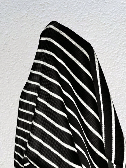 ثوب ضيق بدون أكمام مخطط عاري الذراعين للحوامل في الصيف