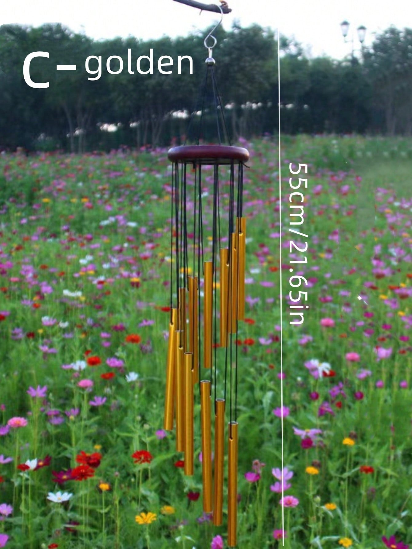 نغمات الرياح وزينة معلقة