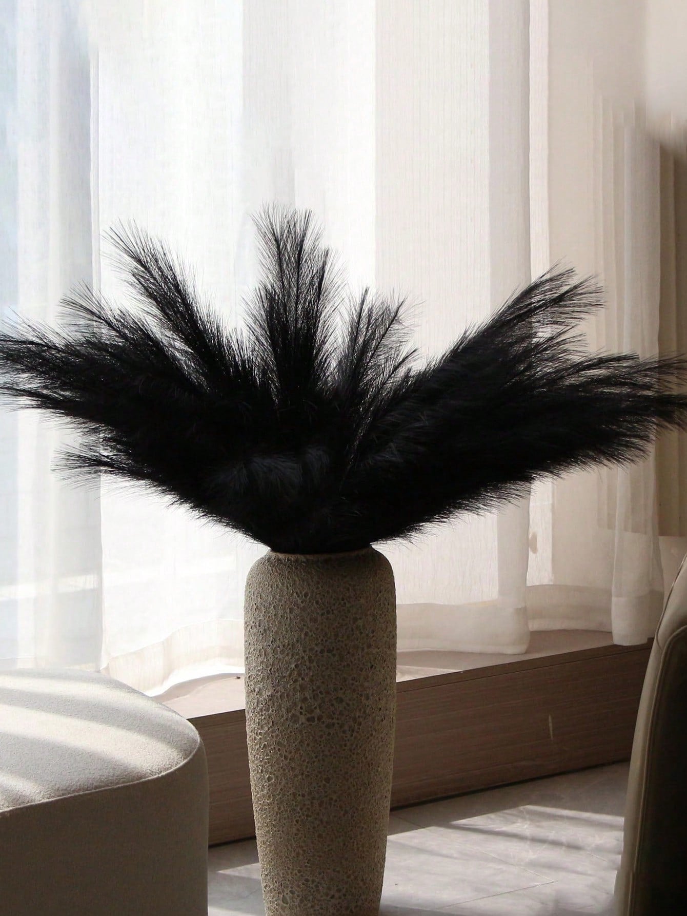 شب القصب الاصطناعي ديكور بوهو عشب بامباس صناعي كبير طويل القامة رقيق صناعي