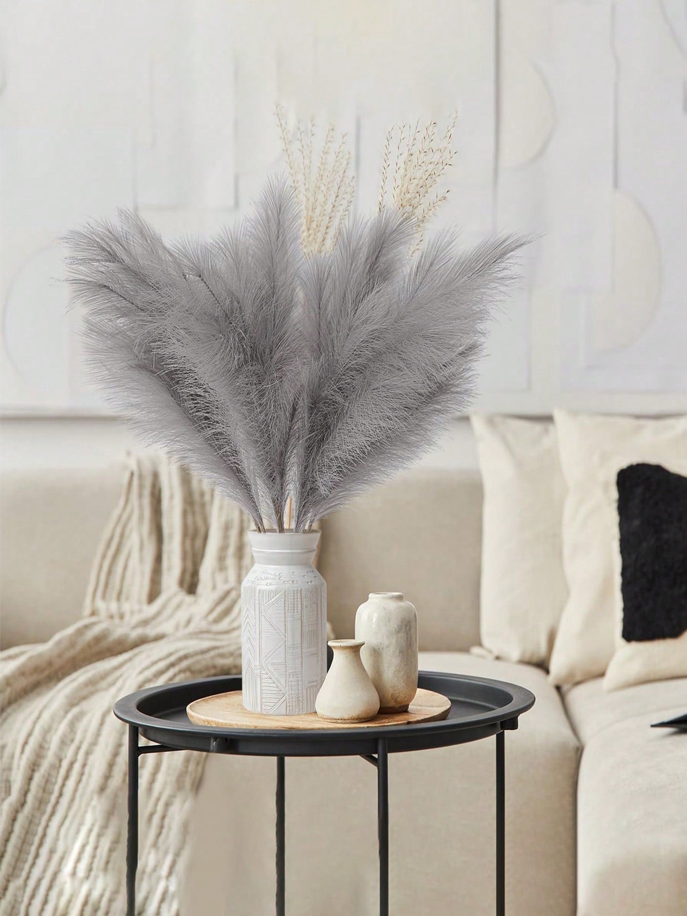 عشب القصب الاصطناعي بوهو ديكور- 20 قطعة