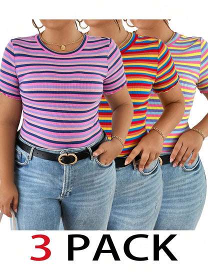 ملابس نسائية للمقاسات الكبيرة وموضة الصيف الجديدة المريحة