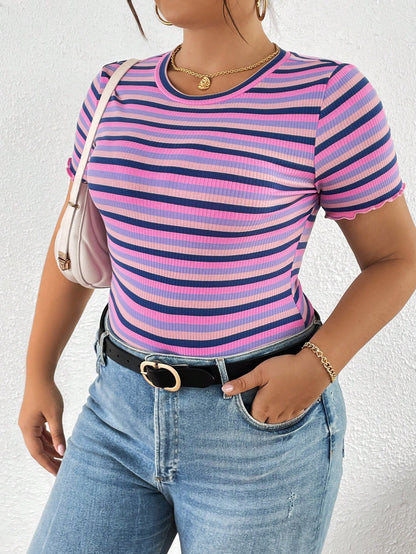 ملابس نسائية للمقاسات الكبيرة وموضة الصيف الجديدة المريحة