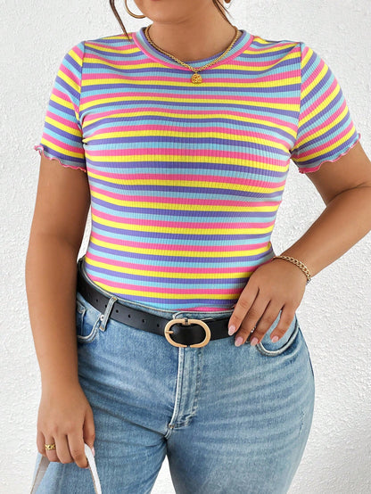 ملابس نسائية للمقاسات الكبيرة وموضة الصيف الجديدة المريحة