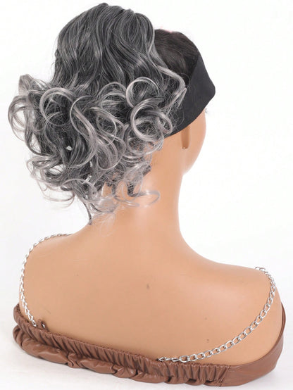 شعر اصطناعي للخصلة، شمام كامل للذيل القصير مع مشبك