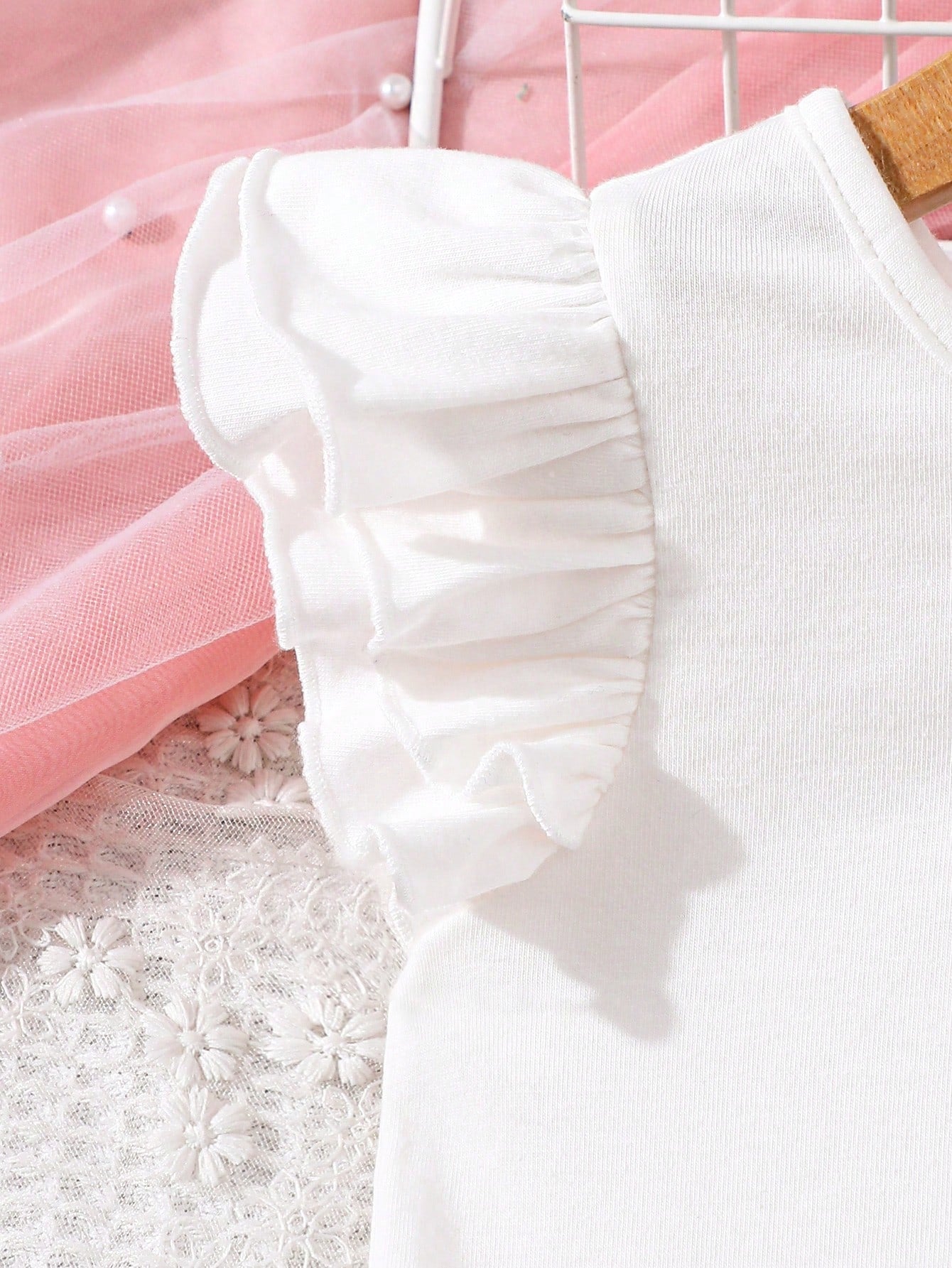 مجموعة بنات رضع للصيف، بلوزة مطبوعة بنمط كرتوني وبنطلون طويل مناسب مع خصر مرن، مناسب للصيف