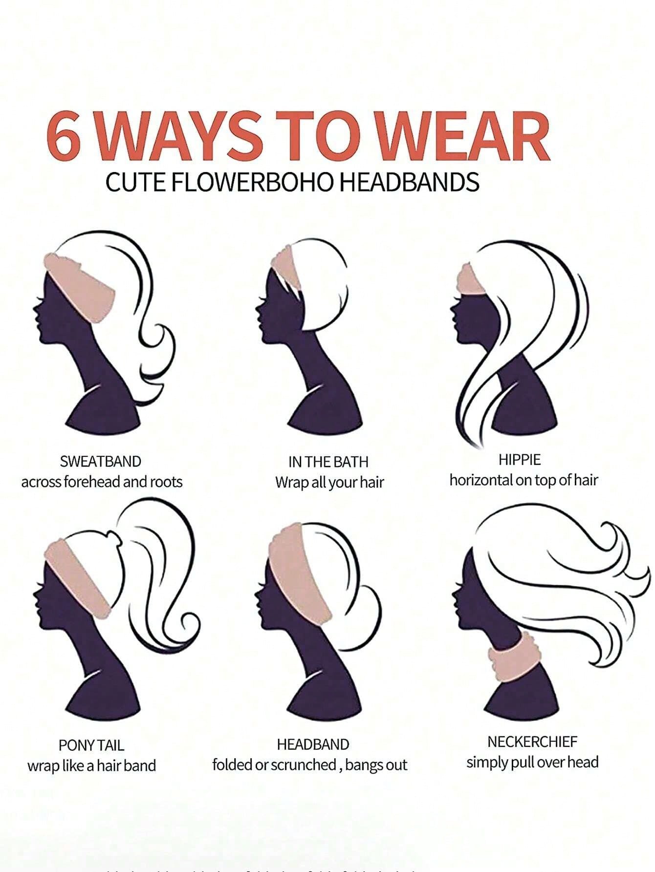 قطعة واحدة من عريقة رأس سوداء للرياضة، اليوغا، الجري واللياقة البدنية. اكسسوارات اكسسوارات اكسسور إكسسواراتالشعر الشعر