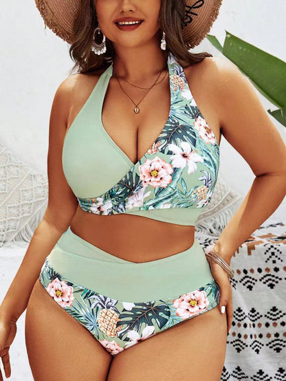 طقم بيكيني حجم كبير