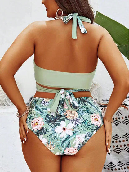 طقم بيكيني حجم كبير