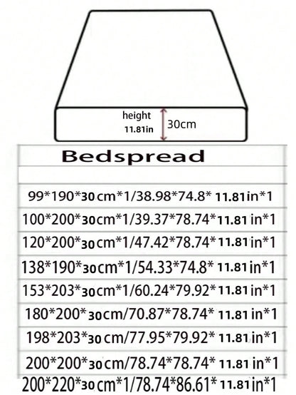 غطاء سرير مطبوع بالأقحوان بقطعة واحدة [غطاء وسادة غير مشمول]