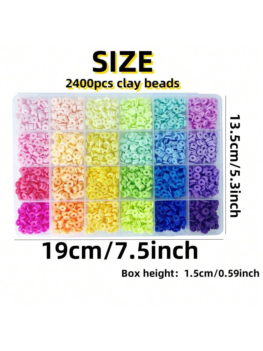 مجموعة أدوات صنع أساور عصرية، خرزات الطين والحجر الأسود، مناسبة لصنع المجوهرات باليد للنساء. مثالي كهدايا وهدايا للمهرجانات.