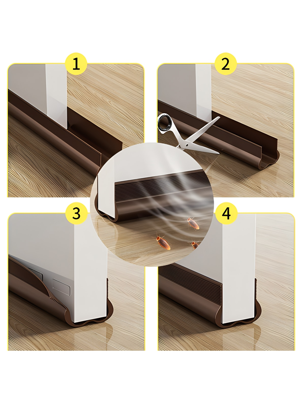 عزل فجوة الباب