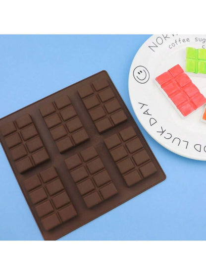 قطعة قالب سيليكون مستطيل الشكل