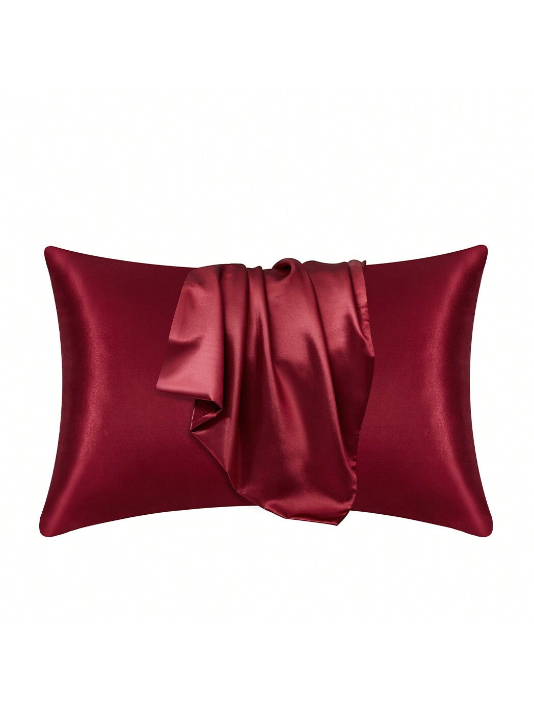 غطاء وسادة جينز بسيط بلون سادة قطعة واحدة